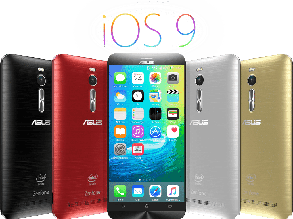 i launcher + ios 9 Theme For Asus Zenfone 2