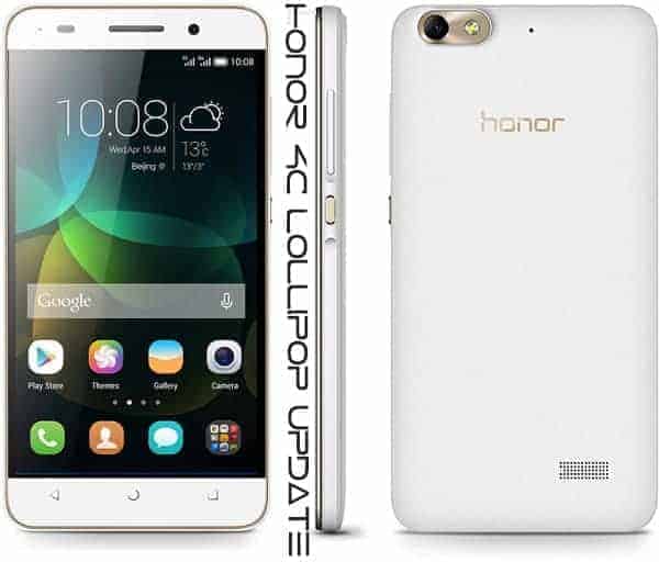 Honor 4C (U01) Android 5.1 Emui 3.1 Beta Upgrade Package