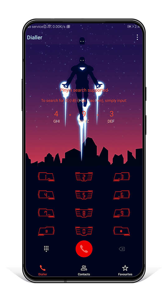 Iron Man EMUI Themes Screens 4 Iron Man EMUI Themes Screens 4