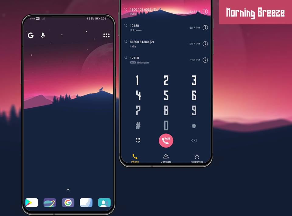 Morning Breeze EMUI Theme Screens 6 Morning Breeze EMUI Theme Screens 6
