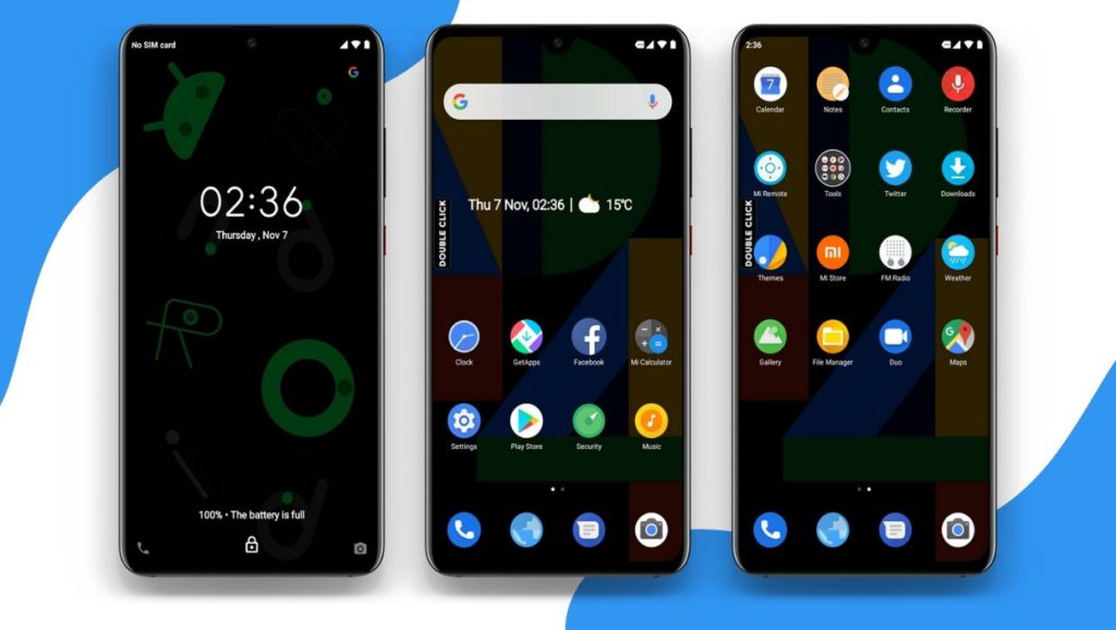 Pixel 4 MIUI 11 Theme Screens 2 1024x578 Pixel 4 MIUI 11 Theme Screens 2 1024x578