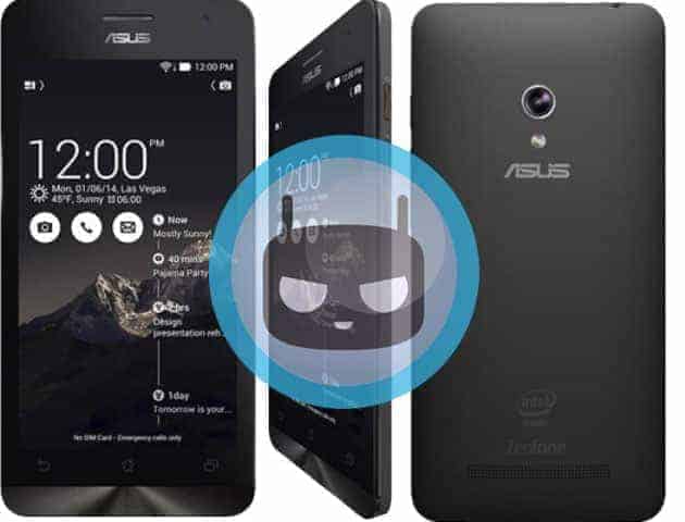 Unofficial Cyanogenmod 12.1 Lollipop Rom For Asus Zenfone 5