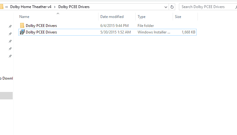 Pcee Dolby Driver Download