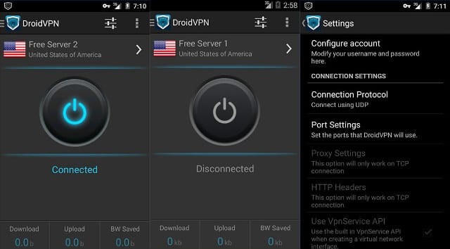 Droid-vpn-android