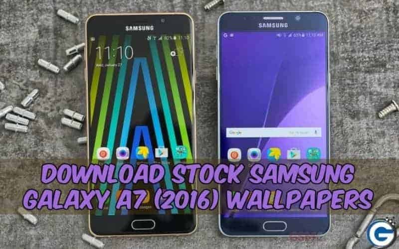 Download Stock Samsung Galaxy A7 (2016) Wallpapers