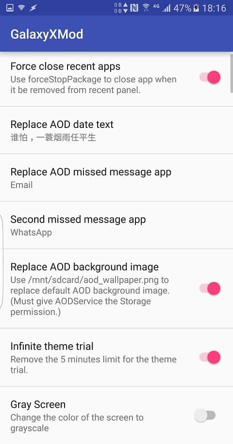 Samsung Galaxy S7 Edge GalaxyXMod