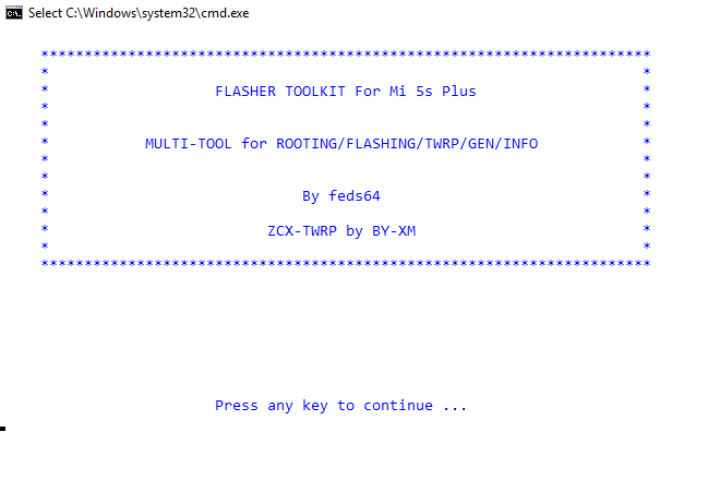 Mi 5s Plus Toolkit