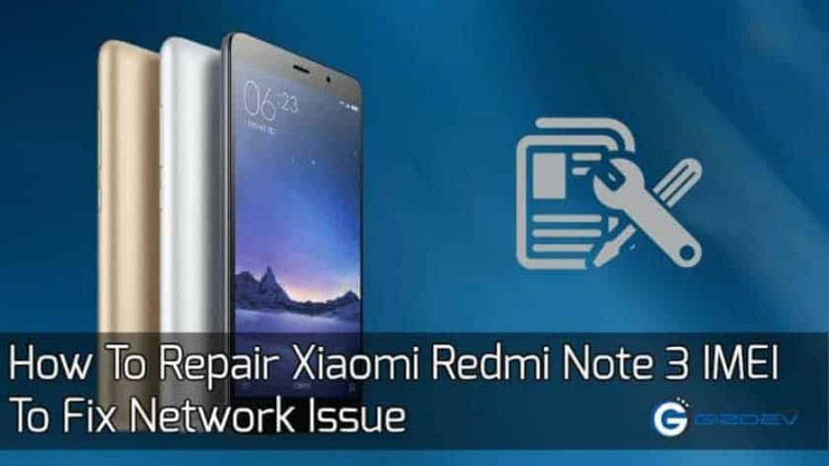 Repair Xiaomi Redmi Note 3 IMEI