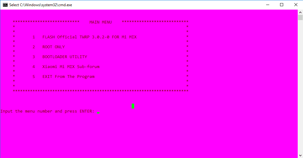 root-mi-mix-twrp