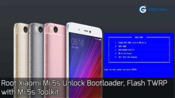 Root Xiaomi Mi 5s Unlock Bootloader