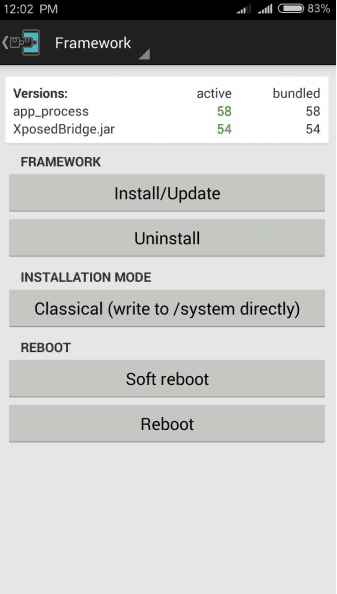 Xposed-Framework-On-MIUI-8