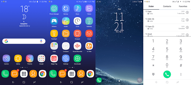 Samsung Galaxy S8 Theme For EMUI