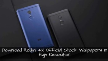 Xiaomi Redmi 4X Stock Wallpapers