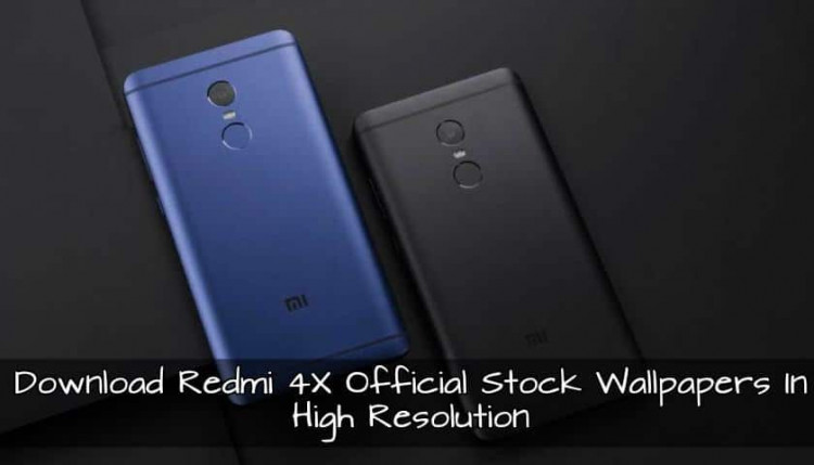Xiaomi Redmi 4X Stock Wallpapers