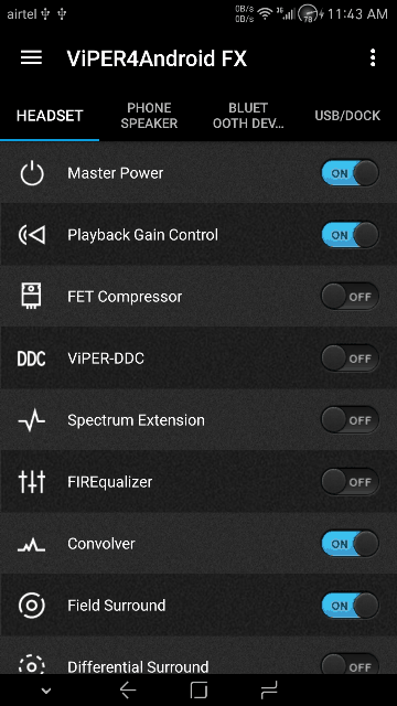 Viper4android 1 - How To Install Viper4Android on Android 8.0 Oreo Running Devices