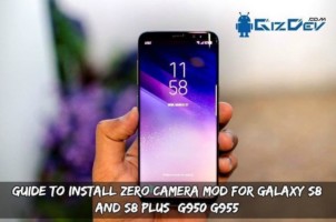 Guide To Install Zero Camera MOD For Galaxy S8 And S8+ G950/G955