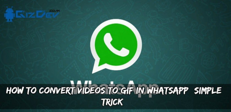How To Convert Videos To GIF In WhatsApp (Simple trick)