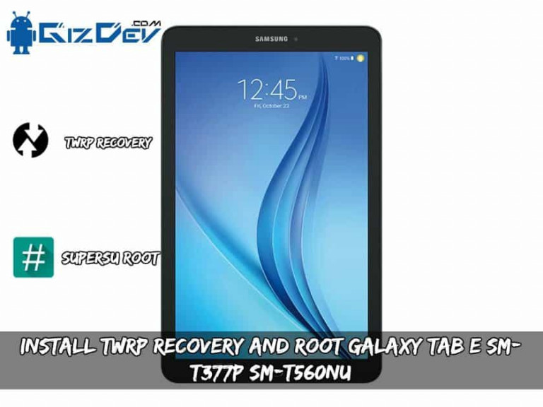 twrp galaxy tab e