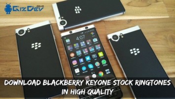 Download Blackberry Keyone Stock Ringtones