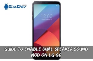 Guide To Enable Dual Speaker Sound MOD On LG G6