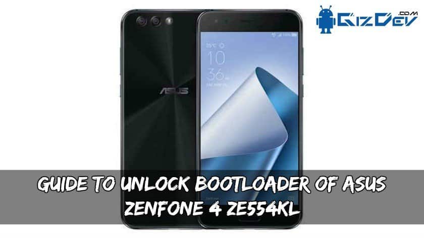 Guide To Unlock Bootloader Of Asus Zenfone 4 Ze554kl