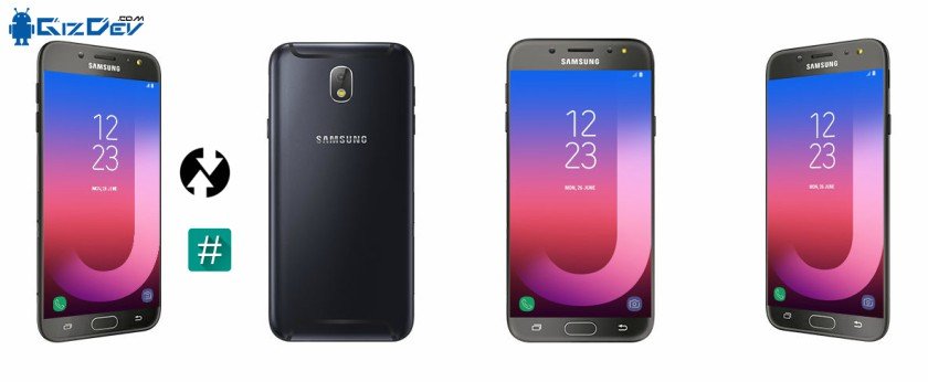 دليل لتثبيت استرداد TWRP والجذر Galaxy J7 Pro 1