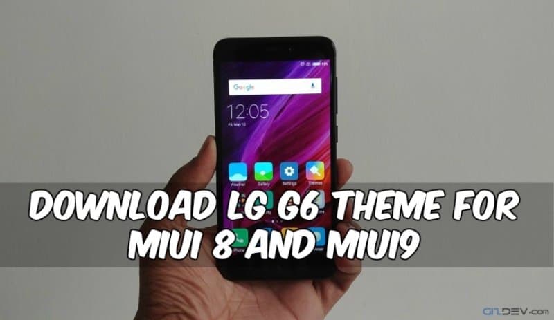 Download UX 6.0 LG G6 Theme