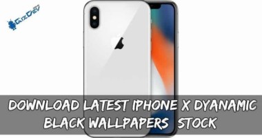Download Latest iPhone X Dyanamic Black Wallpapers (Stock)