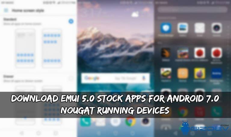 EMUI 5.0 Stock Apps Download