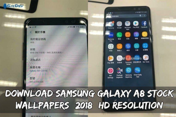 Download Samsung Galaxy A8 Stock Wallpapers (2018) HD Resolution