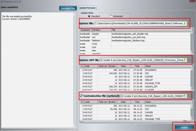 Unbrick Huawei Bricked devices with DC-Phoenix