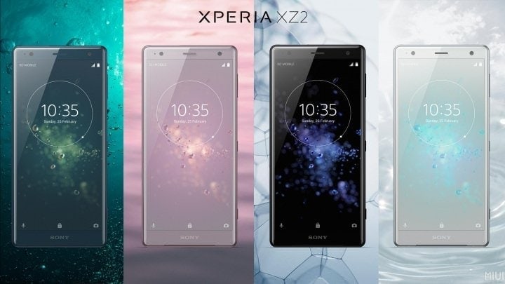 Download Sony Xperia XZ2 Stock Wallpapers
