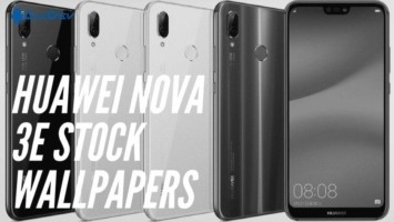 Huawei Nova 3E Stock Wallpapers