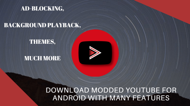 Download Modded Youtube Youtube Vanced For Android