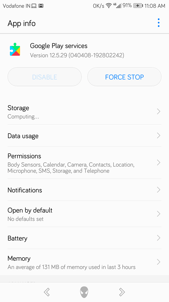 fix google play services