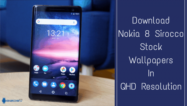 Nokia 8 Sirocco Stock Wallpapers