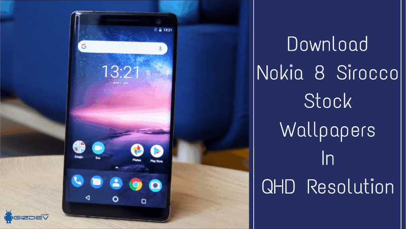 Nokia 8 Sirocco Stock Wallpapers