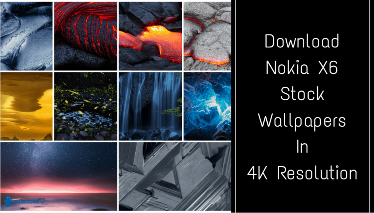 Nokia X6 Stock Wallpapers