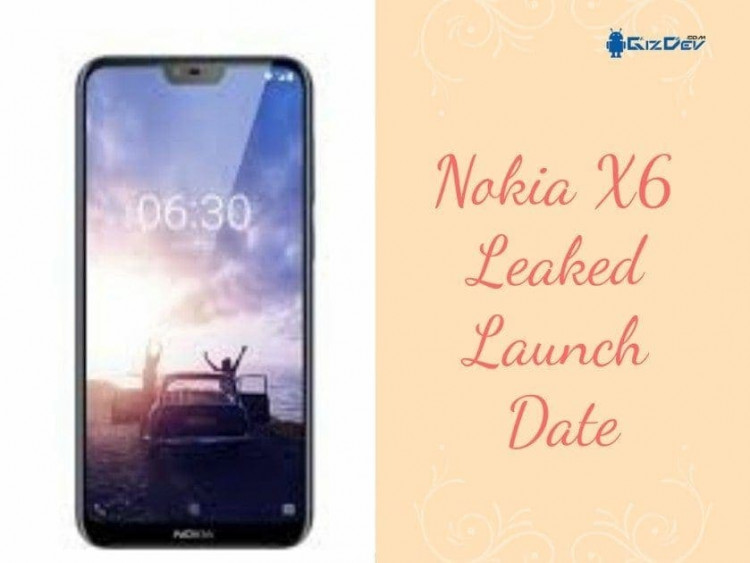 HMD Global Revealed Nokia X6 With Notch Design
