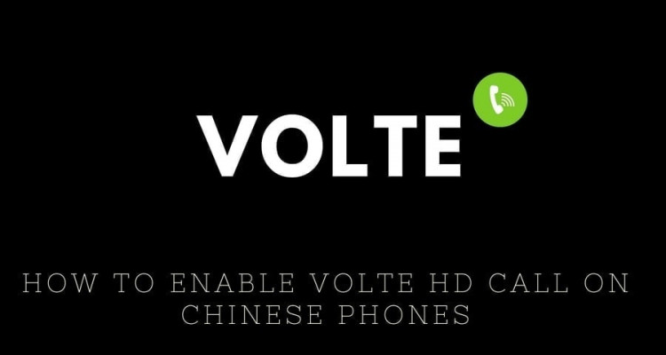 how to enable volte