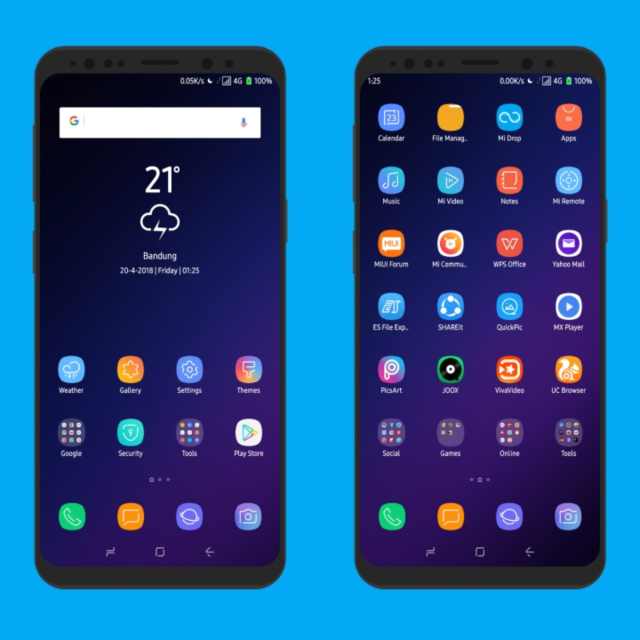 Galaxy S9 Plus MIUI Theme Screens 2