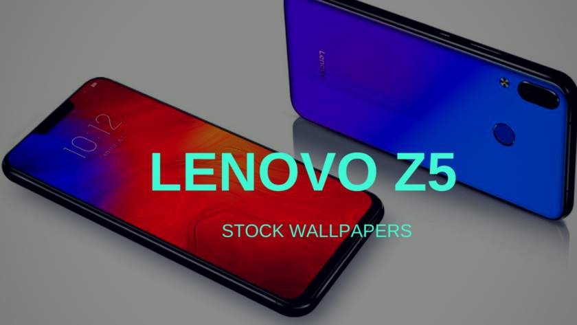 Lenovo Z5 Stock Wallpapers In HD Resolution