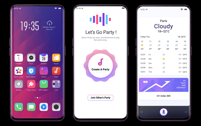 Oppo Find X specification