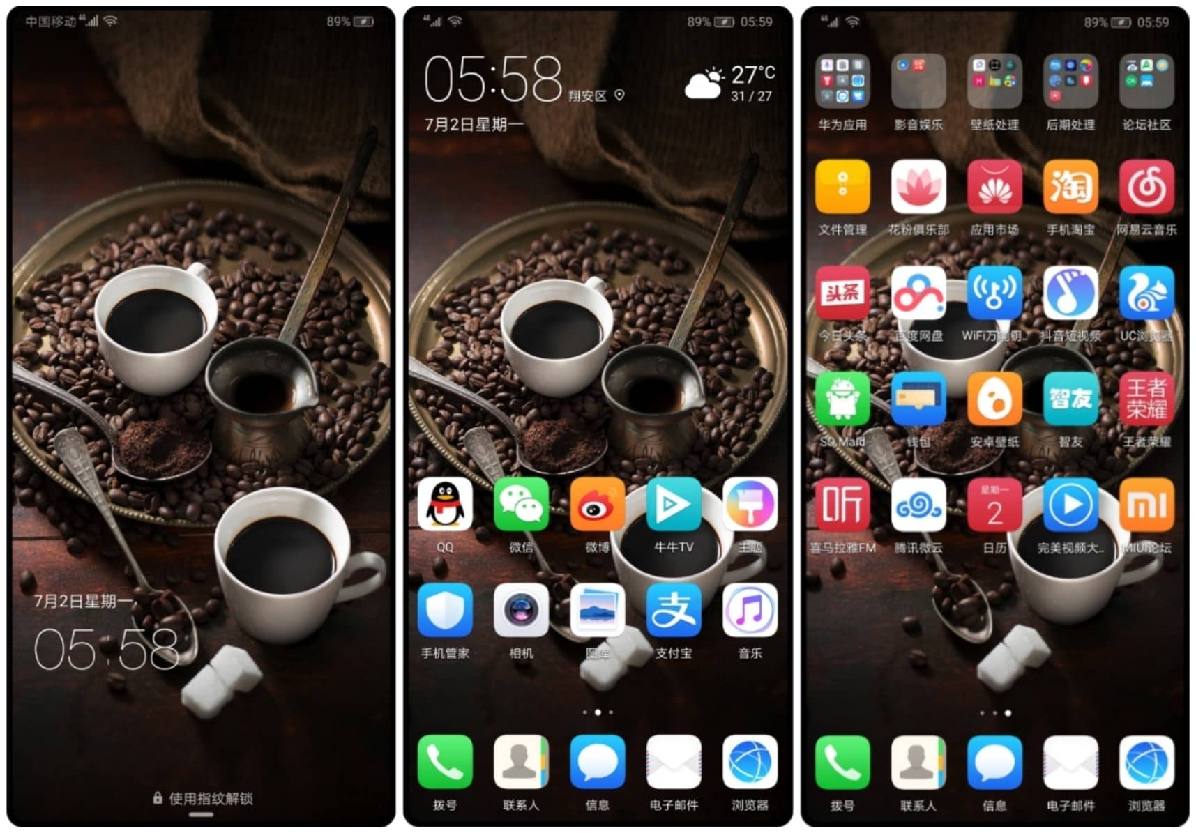 Huawei Mate RS Porsche Design Stock Themes