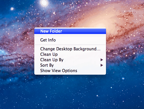 Mac create new folder Mac create new folder