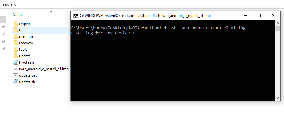 System Wide fastboot WINDOWS