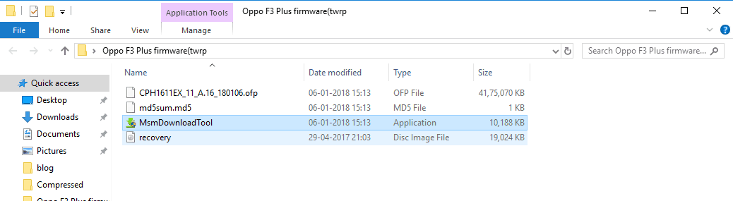 TWRP flash with MsmDownloadTool