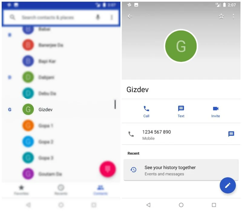 Add Android Contacts Pictures