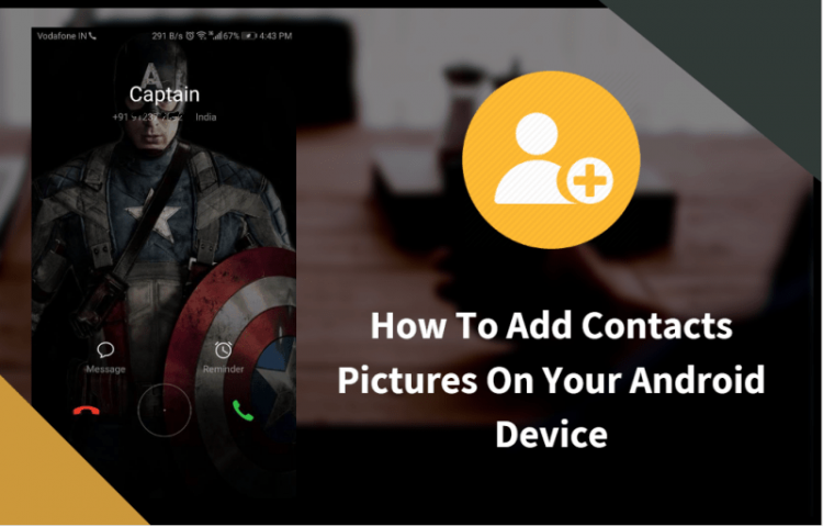Add Contacts Pictures On Android