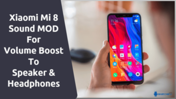Xiaomi Mi 8 Sound MOD